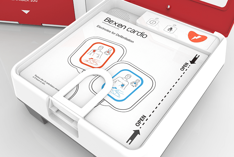 Reanibex 100 AED Automaattinen defibrillaattori - Servare Security Training & Store